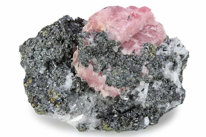 Vibrant Pink Rhodochrosite - Sweet Home Mine, Colorado #283831